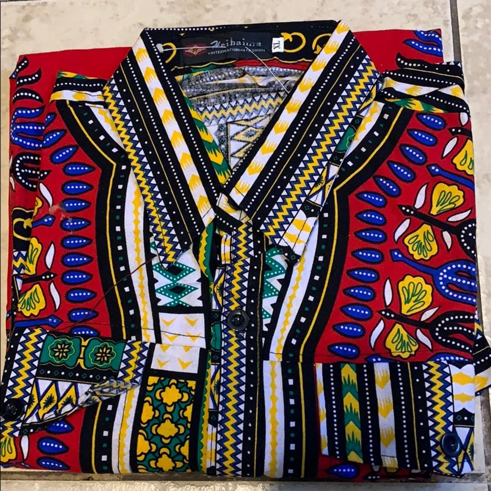 Dashiki Polo shirt